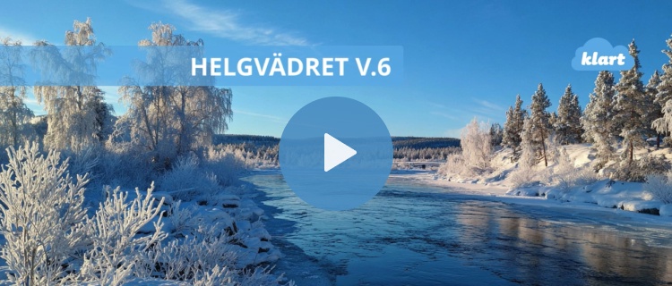Helgvädret - en hel del februarisol