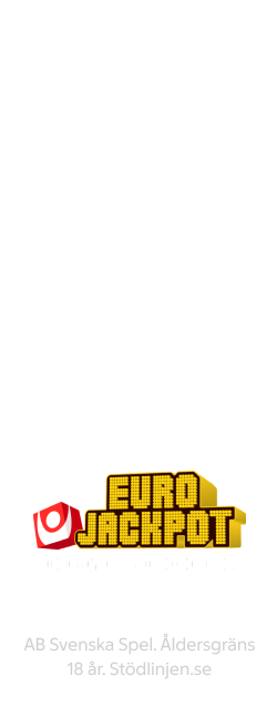 Eurojackpot fre 15 maj - EJ 1,1 miljard fredag