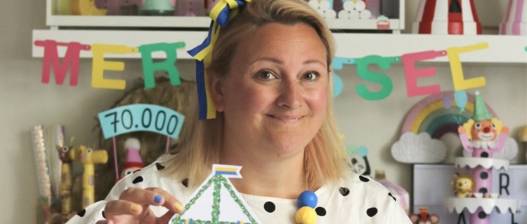 Gratis midsommarpyssel med Kreativa Karin