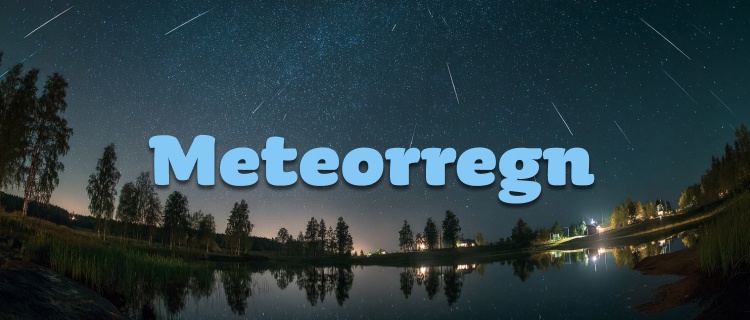 Så ser du meteorregnet!