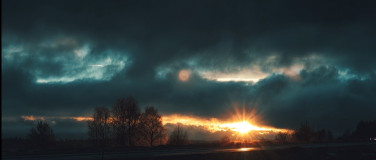 Mindre än en halvtimme sol för flera