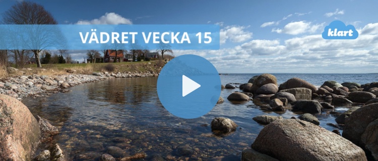 Veckans väder - högtryck och vårsol