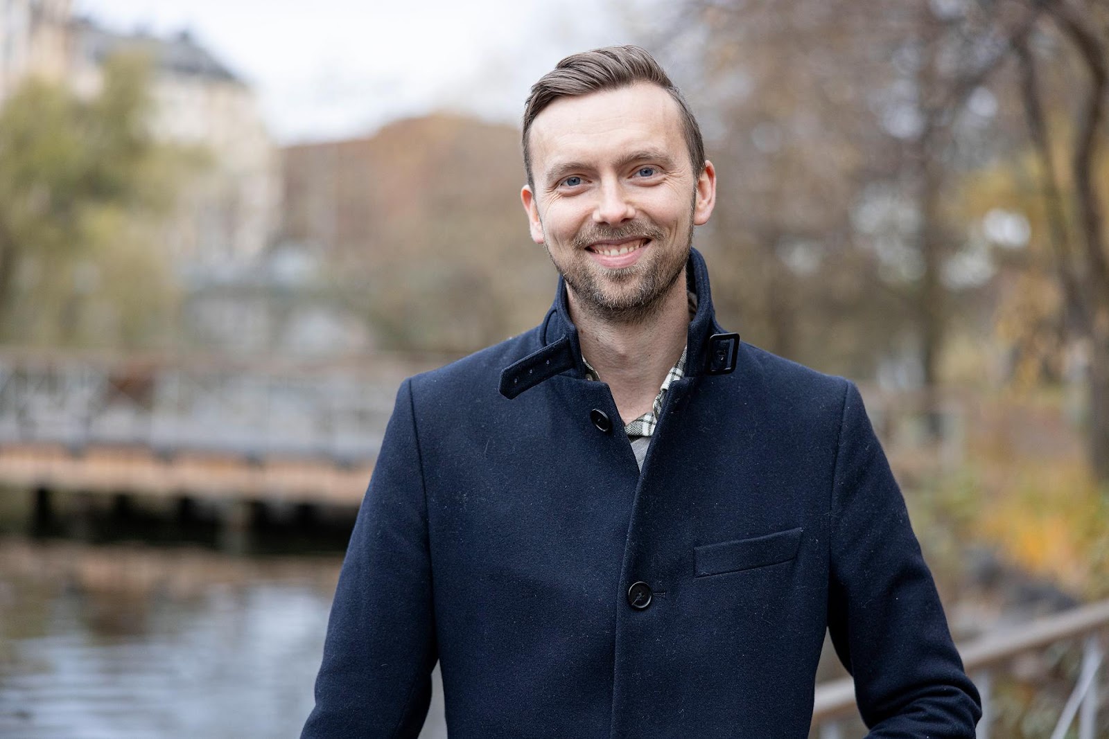 Lasse Rydqvist, meteorolog på Klart. 