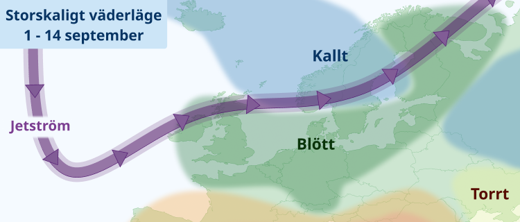 Septembervädret - varmare efter en blöt start