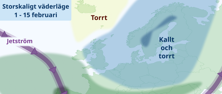 Februarivädret - mer vinterkyla