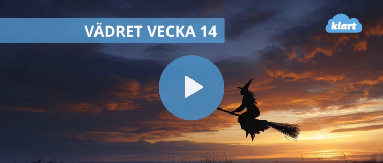 Veckans väder - soligt innan kyla