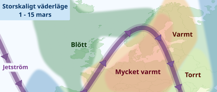 Marsvädret - normal "vårvinter"