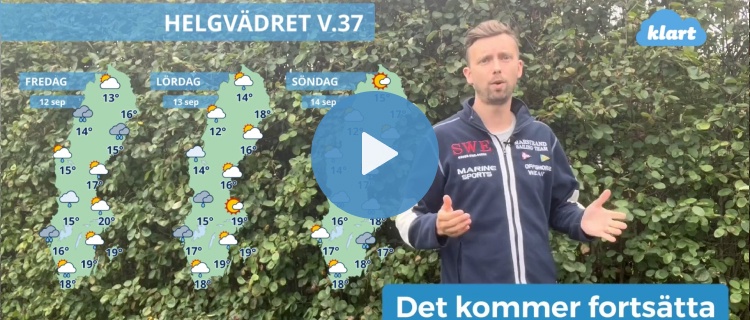 Helgvädret - Regn på regn