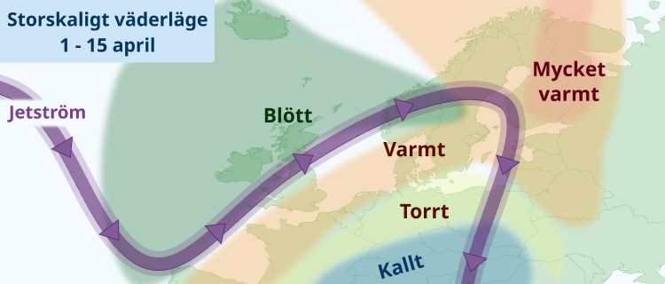 Aprilvädret - vårvärme med bakslag