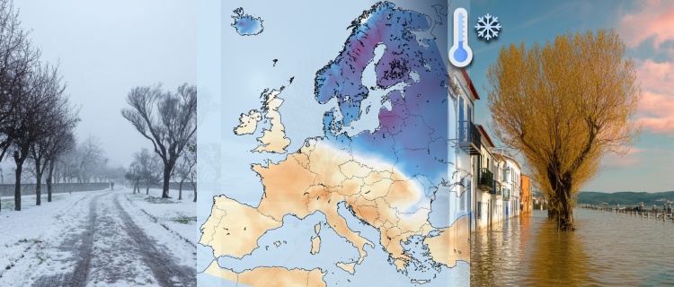 Kall svensk vinter i en fortsatt varm värld