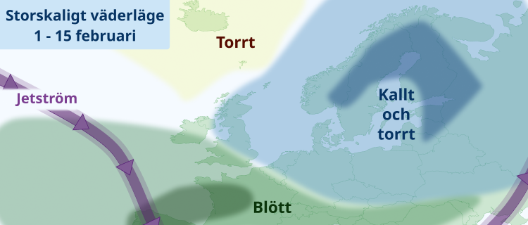 Februarivädret - mer vinterkyla