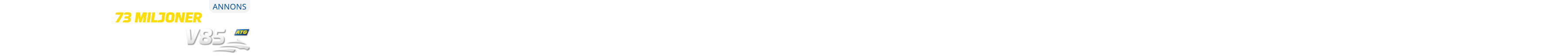 ATG jackpot 73 milj 25 april 2026 1 - Dagsvy - ATG superjackpot 73 milj 25 april 2026