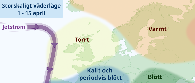 Aprilvädret - vårvärme med bakslag