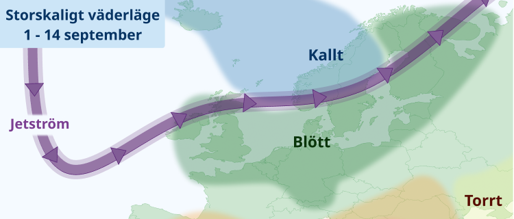 Septembervädret - varmare efter en blöt start