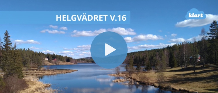 Helgvädret - sol och välbehövligt regn