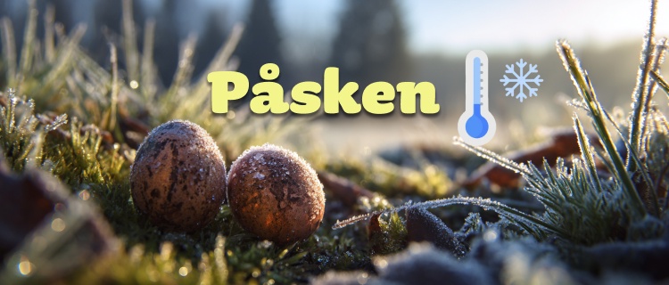 Påskkylan på väg – soligt men kyligt i hel...
