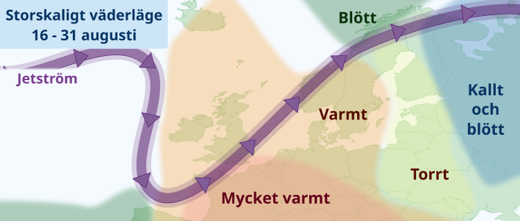 Augustivädret - värme som kan få återvända