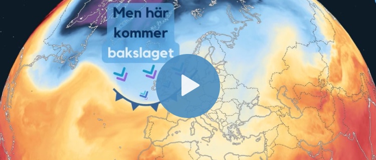 Bakslag med kyla och mycket snö i Europa