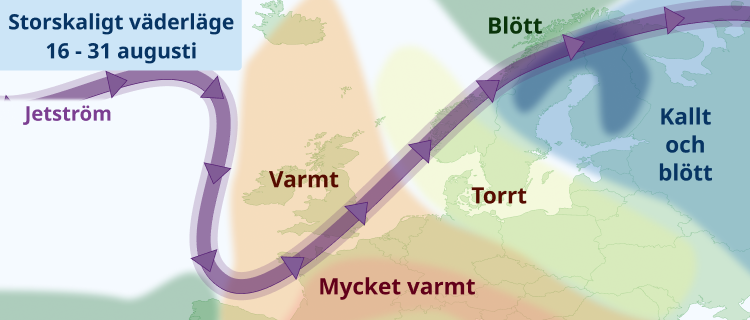 Augustivädret - värme som kan få återvända