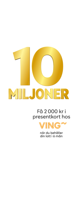 Postkodlotteriet 5-8 juli 1 - Dagsvy - Postkodlotteriet 5-8 juli 2026