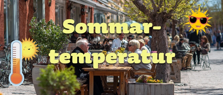 Årets första sommartemperaturer i Sverige!