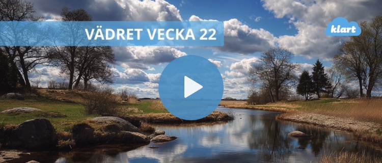 Veckans väder - mycket sol med skurar