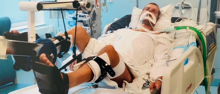 Patrik såg inte fästingen – vaknade på intensiven